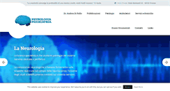 Desktop Screenshot of neurologiapsichiatria.it